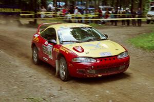 Tom Lawless / Sean Devine Eagle Talon on SS2, Asaph Run.