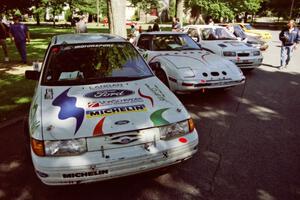 Charlie Langan / Hughie Langan Ford Escort GT and Craig Kazmierczak / Diane Sargent Mazda RX-7