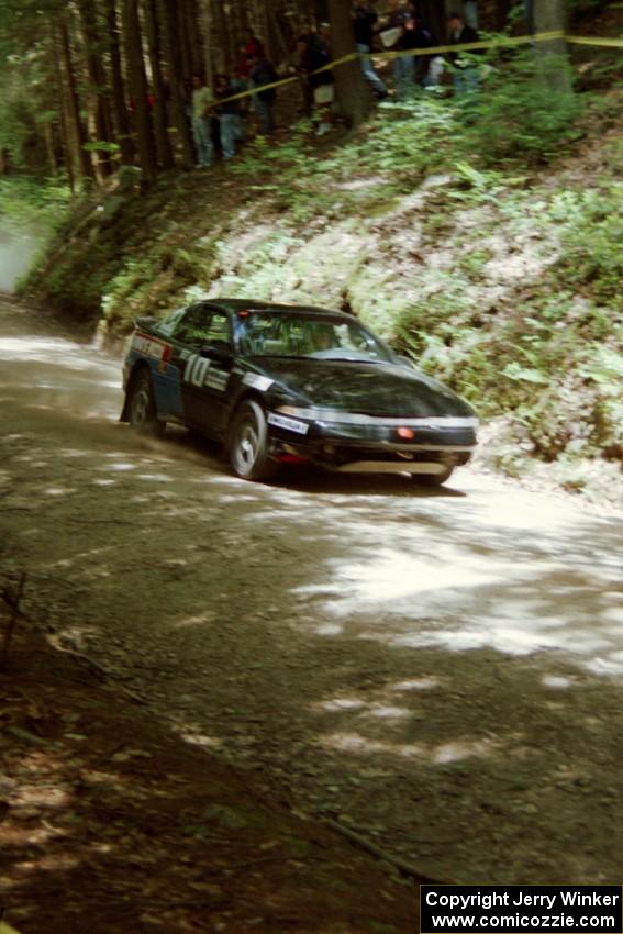 Cal Landau / Eric Marcus Mitsubishi Eclipse GSX on SS2, Asaph Run.