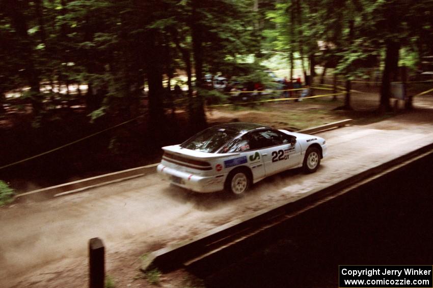 Chris Czyzio / Eric Carlson Mitsubishi Eclipse GSX on SS2, Asaph Run.