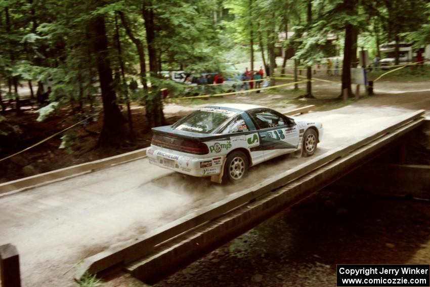 Bryan Pepp / Jerry Stang Eagle Talon on SS2, Asaph Run.