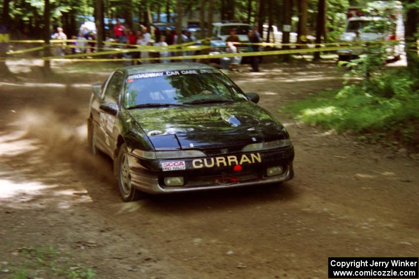 Michael Curran / Joe McGirl Eagle Talon on SS2, Asaph Run.