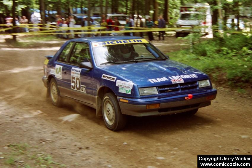 Kendall Russell / Lynn Dillon Dodge Shadow on SS2, Asaph Run.