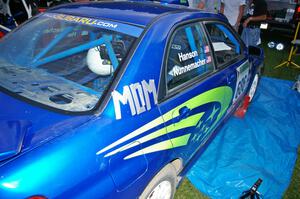 The true sponsor of the Heath Nunnemacher /Travis Hanson Subaru WRX.