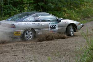 Spencer Prusi / John Koski ran only the second divisional rally in their Eagle Talon, but were an early DNF.