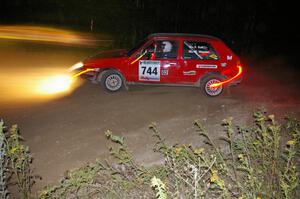 Paul Koll / Matt Wappler VW GTI on the penultimate stage, SS16.