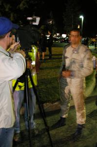 Matt Iorio is interviewed by the 321 Go video crew.(1)