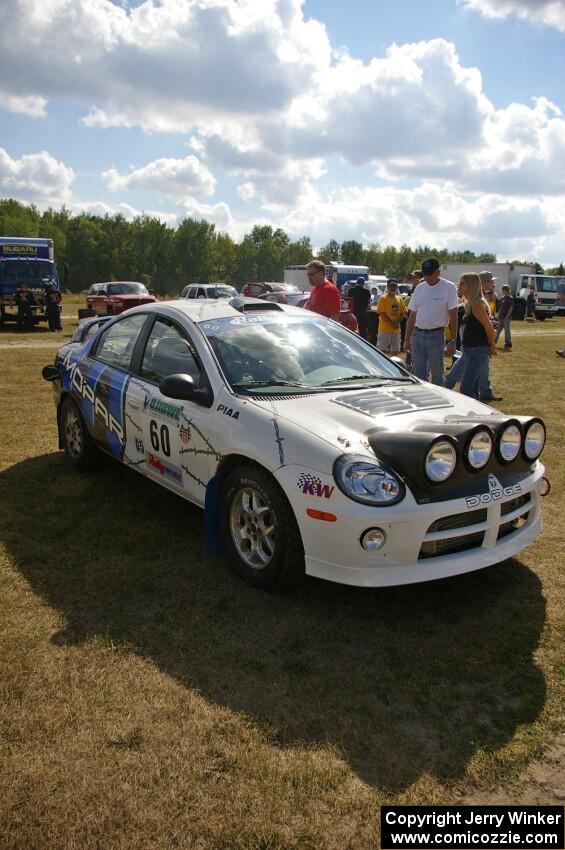 Bruce Davis / Jimmy Brandt Dodge SRT-4 at parc expose.