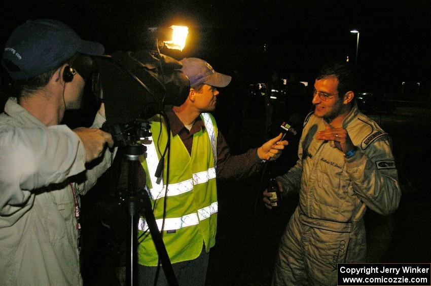 Matt Iorio is interviewed by the 321 Go video crew.(3)