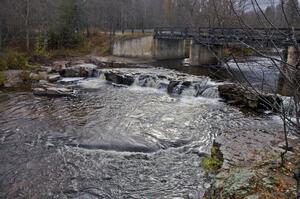 Big Eric's Falls of the Huron River just east of Skanee, MI