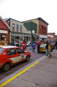 Mike Merbach / Jeff Feldt VW Jetta at parc expose on day two in Calumet.