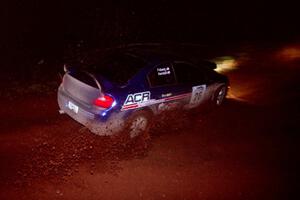 The Cary Kendall / Scott Friberg Dodge SRT-4 goes through an uphill left near the finish of Echo Lake 2.