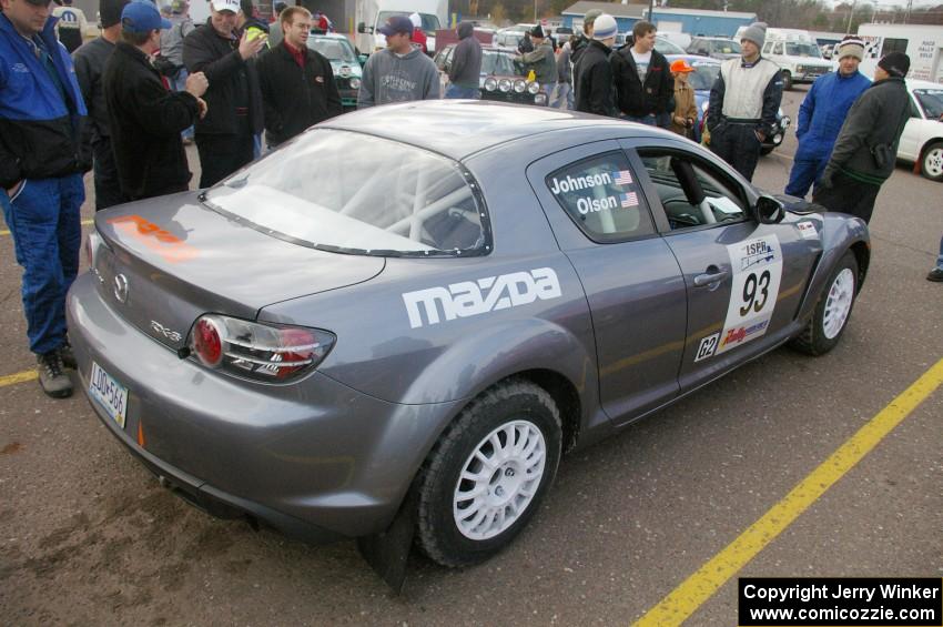 Bob Olson / Ryan Johnson debuted their new Mazda RX-8 at parc expose and it was an instant hit.